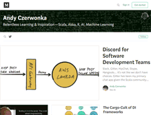 Tablet Screenshot of andyczerwonka.com